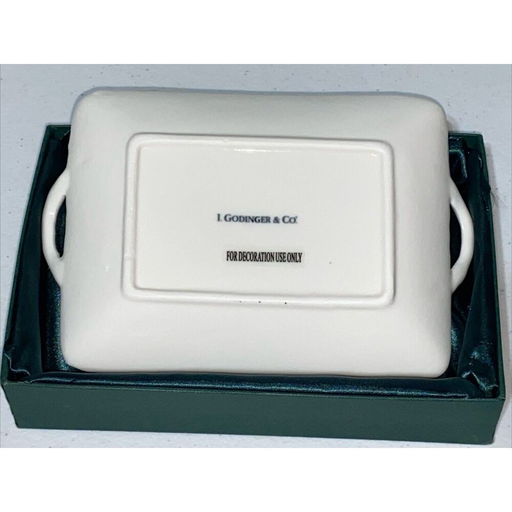 I. Godinger & Co‎ Irish Failte Welcome Tray Valet Key Trinket Dish Money Holder - Picture 2 of 5